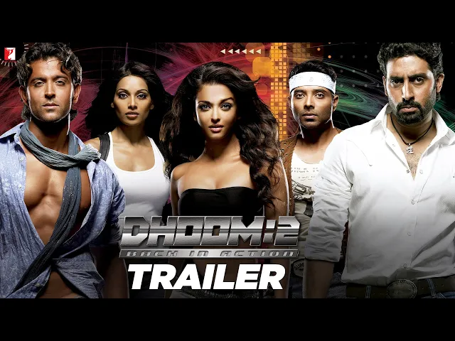 DHOOM:2 | Official Trailer | Hrithik Roshan, Abhishek Bachchan, Aishwarya Rai, Uday Chopra, Bipasha