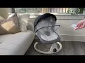 Electric Baby Swings for Infants to Toddler Baby Swing with 5-Speed 3-Seat Positions