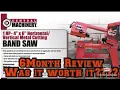 Harbor Freight 4x6 Horizontal Vertical Metal Cutting Band saw 6 month reviewMarch 14 2021