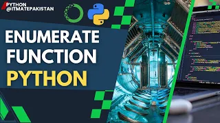 Enumerate function in python for beginners Python tutorial in hindi