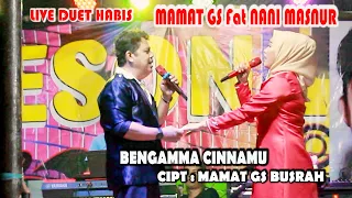 LIVE MAMAT GS Feat  NANI MASNUR Dalam Lagu Mandar BENGAMMA CINNAMU     Cipt : MAMAT GS BUSRAH