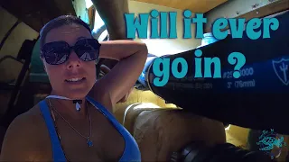 Will it ever go in? | Refitting our Hunter Sailboat