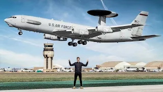 Inside the Air Force s Flying Control Tower E-3 Sentry