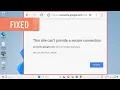 How To Fix Error ERR SSL PROTOCOL ERROR in The Browser FIXED