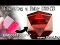 Faceting my First D20 using the CutKit 1