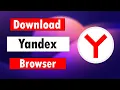 How to Download Yandex Browser for Windows FREE 2026 Yandex Browser Download yandex download