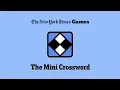 05 28 24 Mini Crossword 9 Voice