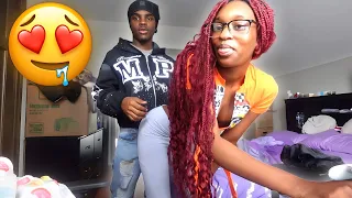 RANDOMLY BENDING OVER IN FRONT OF MY BOYFRIEND TO SEE HIS REACTION He Couldn t Resist