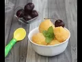 Peach Sorbet homemade peach sorbet how to make peach sorbet best peach sorbet recipe