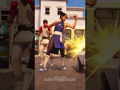 Street Fighter Movie x Fortnite #streetfighter #fortnite