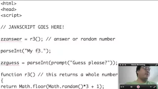 Javascript Lesson 1 Unedited -