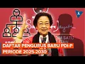 Download Lagu Daftar Pengurus PDI-P 2025-2030: Ada Ahok dan Ganjar, Pengganti Hasto Belum Ditentukan
