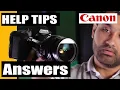Help and tips to make your canon camera a webcam Updated