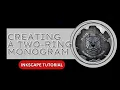 Creating a Two Ring Monogram Using Inkscape