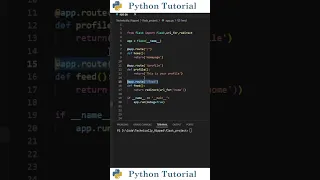 Redirecting Users With Flask Python Tutorial