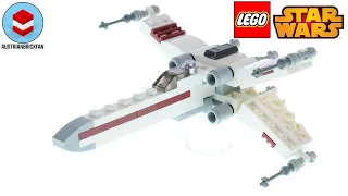 LEGO X-Wing Starfighter Speed Build #starwars #30654
