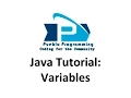 Java Tutorial Variables