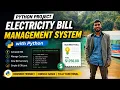 Electricity Bill Management System in Python CSE 102 Project