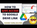 Lagu How to Give Access to Google Drive Link | How to Give Access to Google Drive Link to Everyone