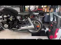 2002 Honda cb750 nighthawk cafe racer project sounds as good as it looks