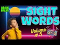 LEARNING SIGHT WORDS VOL 5 BRAIN BREAK High frequency words Dolch Fry Heart Star Core Arc