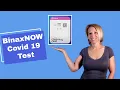 BinaxNOW Covid 19 Test