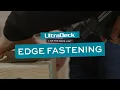 Edge Fastening UltraDeck Boards