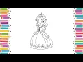 Magical Princess Coloring Pages - Fun Educational