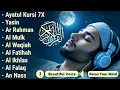 Lagu Quran Recitation in A Peaceful Voice I Alfatiha, Ayatul Kursi, Yasin ,Arrahman ,AlWaqiah