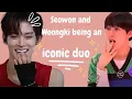Seowon and Woongki being an iconic duo - Boys Planet