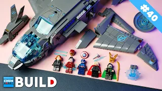 LEGO Speed Build! Marvel 76248 The Avengers Quinjet | LEGO Spiderman 2023 | Beat Build | ASMR