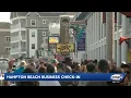 Hampton Beach business owners experience slower traffic leaving some customers happy