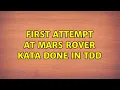 First attempt at Mars Rover Kata done in TDD