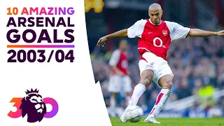 10 amazing arsenal goals from invincibles season pl30
