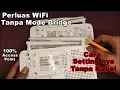 Lagu Cara Mudah Memperluas dan Menambah Jaringan WiFi Tanpa Mode Bridge - ZTE F609