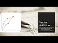 Determining the Sign of Vector Components Adding Vectors graphically Physics - CH 3