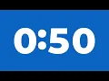 50 Second Timer Without Music 50 Seconds 50 Second Stopwatch