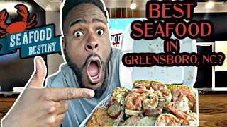 The BEST Seafood in Greensboro NC Seafood Destiny NC Food Review 2021 North Carolina Food