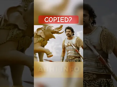 Bahubali 2 copied scene?😱 #shorts #shortsfeed #bahubali2 #ssrajamouli #varanasi #maheshbabu #edit