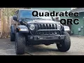 How to install Quadratec QRC Stubby Bumper 2020 Jeep Gladiator and Wrangler JL