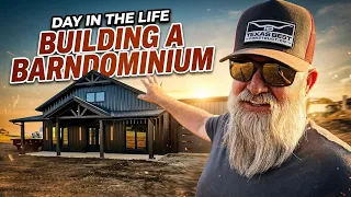Day In The Life Building A Barndominium In Texas Texas Best Construction