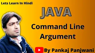 Command Line Argument in Java By Pankaj Panjwani YCT Academy Hindi