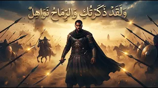 و ل ق د  ذ ك ر ت ك  و الر  م اح  ن و اه ل    من معلقة عنترة بن شداد دندنها