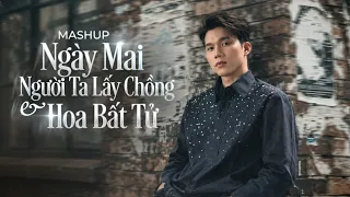 Mashup Ngày Mai Người Ta Lấy Chồng x Hoa Bất Tử - Thành Đạt | Official Lyrics Video