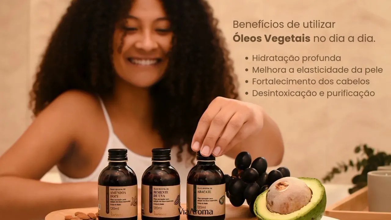 Vídeo do produto Óleo Vegetal de Rosa Mosqueta Via Aroma - 30ml