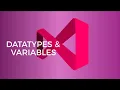 Datatypes Variables - C Basics with Visual Studio 2019