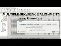 How to Generate Multiple Sequence Alignment using Geneious Tutorial 3 Analytical Tutorials