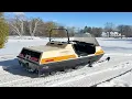 Rare 1973 Ski Doo Twin Track s First Drive in 20 Years