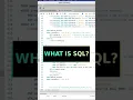 What Is SQL