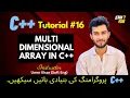 multi-dimensional array in c with example in Tutorial 16 learn how